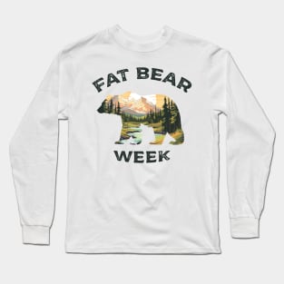 fat bear week Long Sleeve T-Shirt